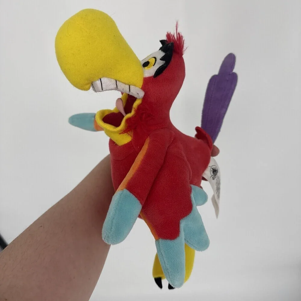 Disney Store Aladdin Iago Parrot Plush Doll 11